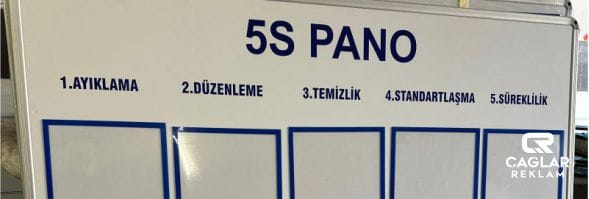 5S Temizlik panosu
